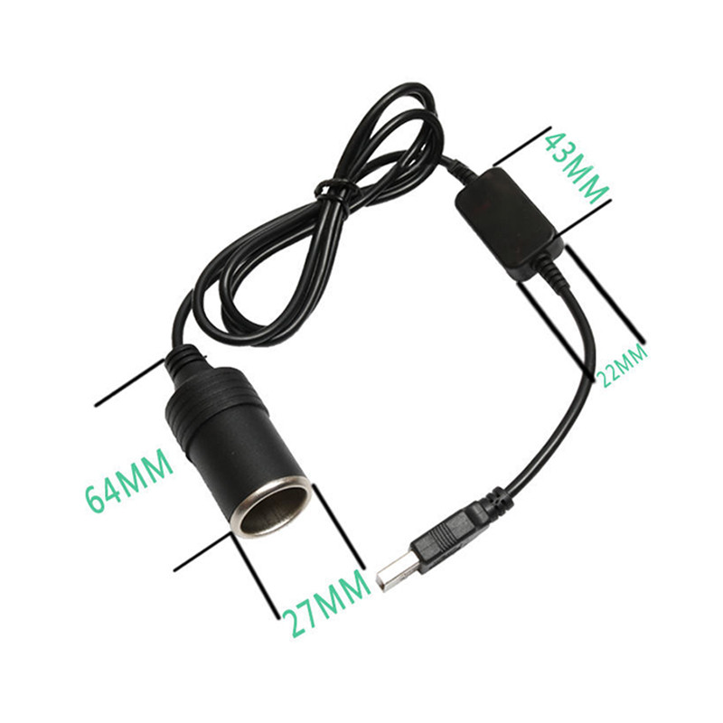 1個 5V 2A USB - 12V シガーソケット変換アダ - Accessories Experts Vape のレビューと価格